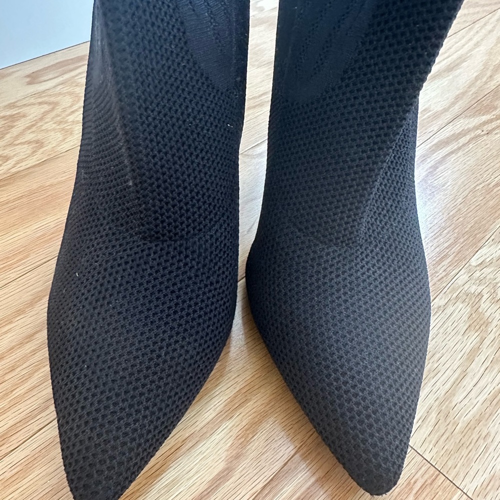 Worn Once Size 10 Steve Madden Sock Booties - image 2